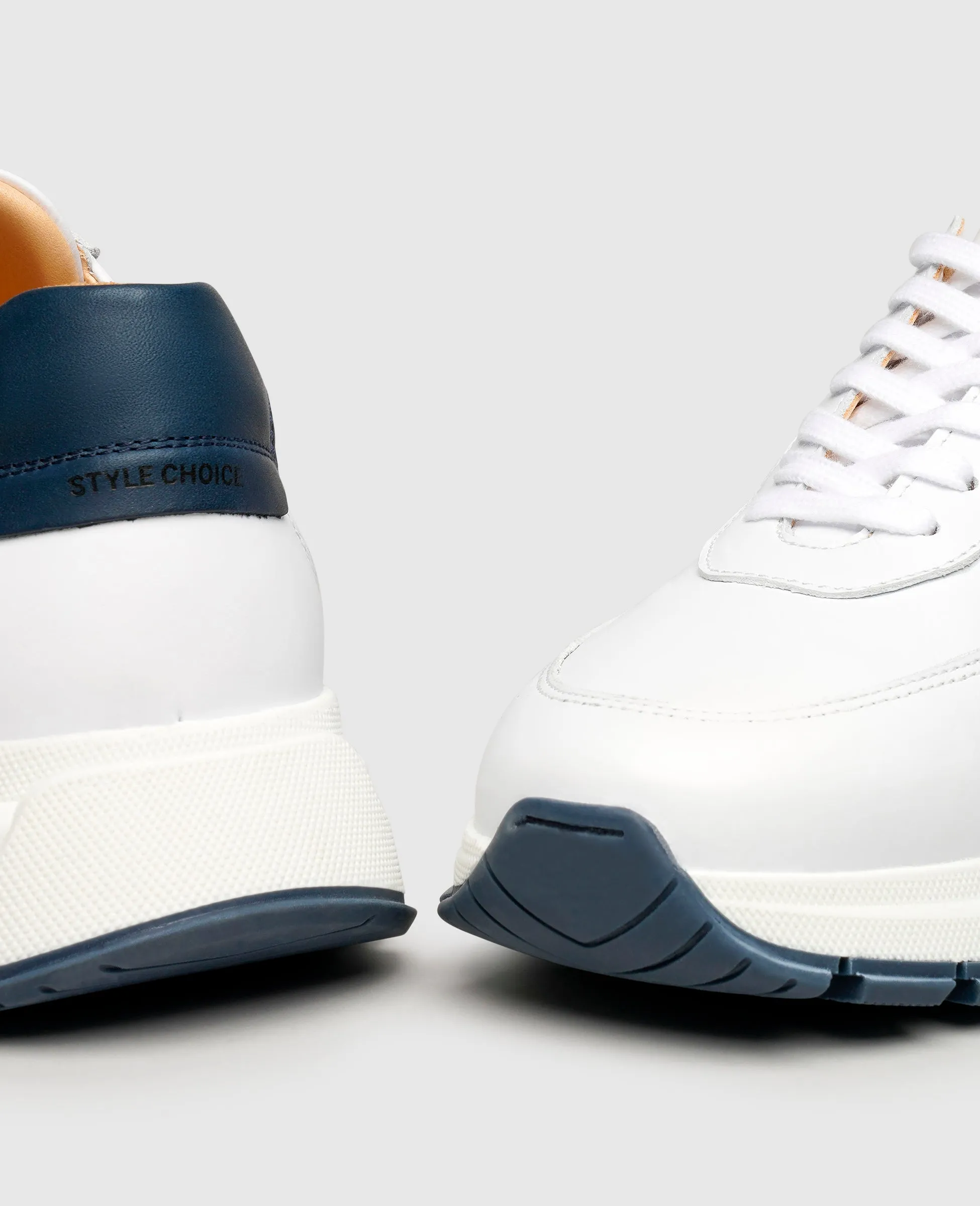 Style Choice BC - White/Blue