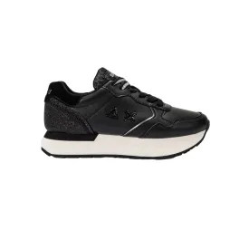 Sun68 scarpa sneakers da donna Kelly Leather Z43220 11 nero