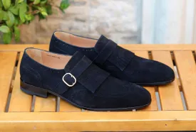 Supple Suede Slip-On Shoe Black