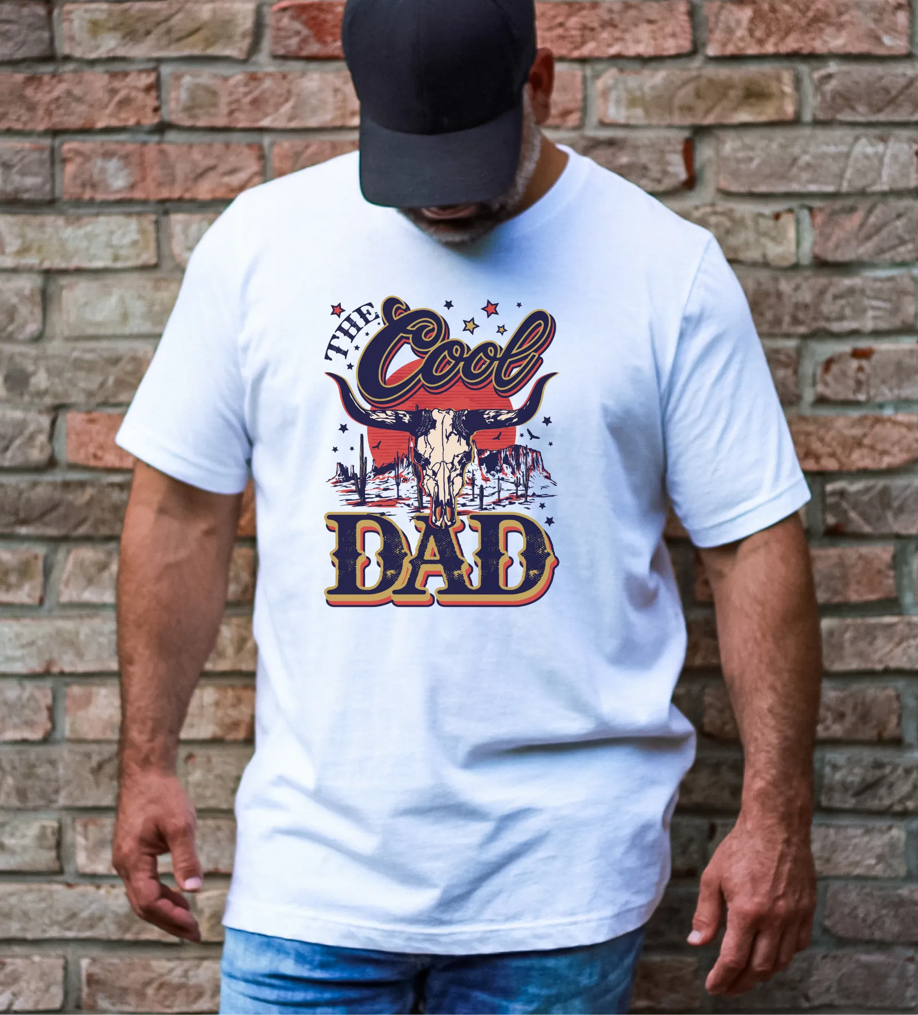 The Cool Dad | Funny Father's Day Shirt | Funny Gift for Dad