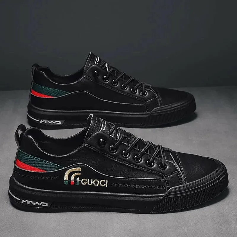 White Gucci Sneakers with Green and Red for Casual Versatile Style