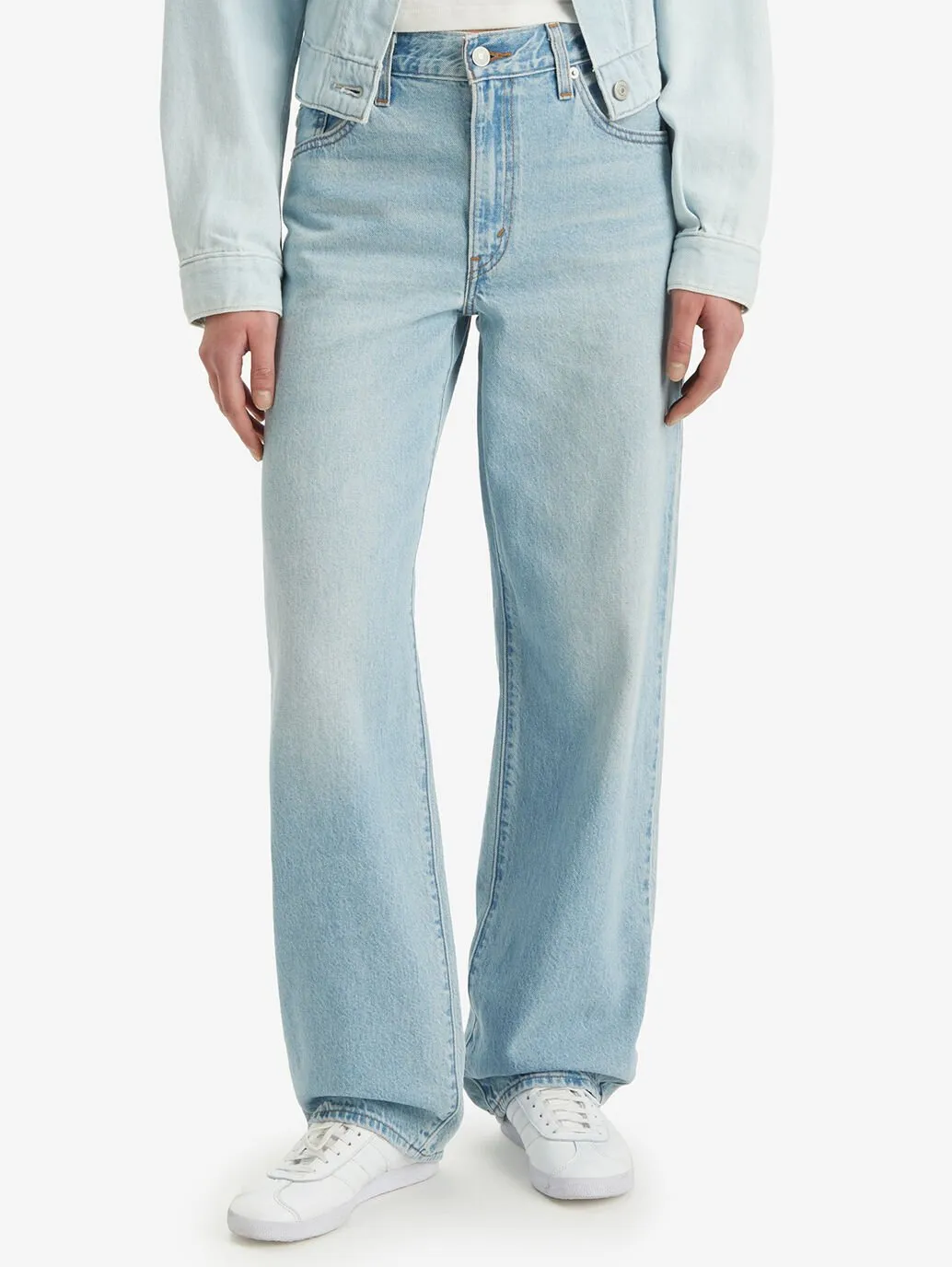 Womens Baggy Dad Jeans - Pick Sides