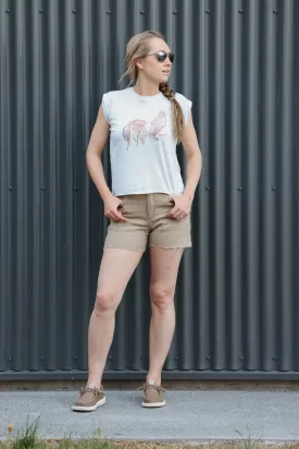 Wrangler - Women's Shorts Retro Frankie Cowboy High Rise